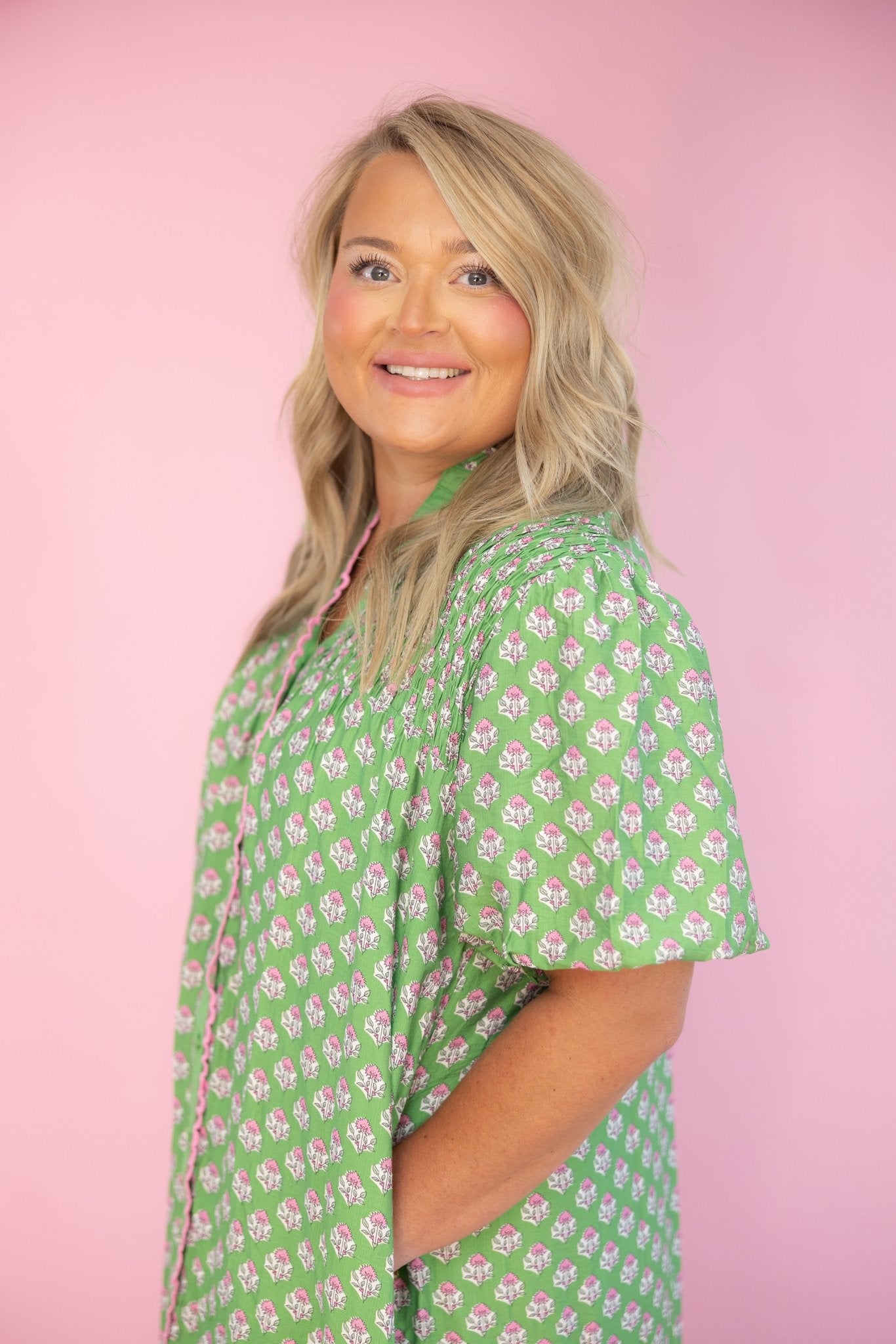 The Pretty in Green Maxi