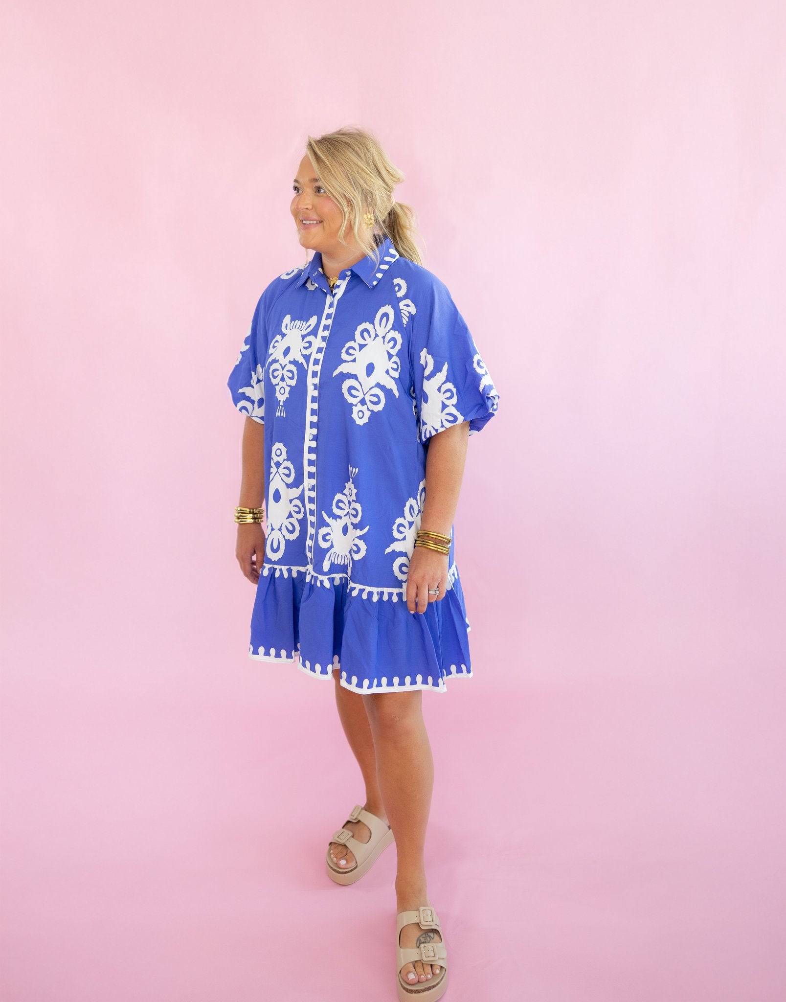 Blue Willow Dress