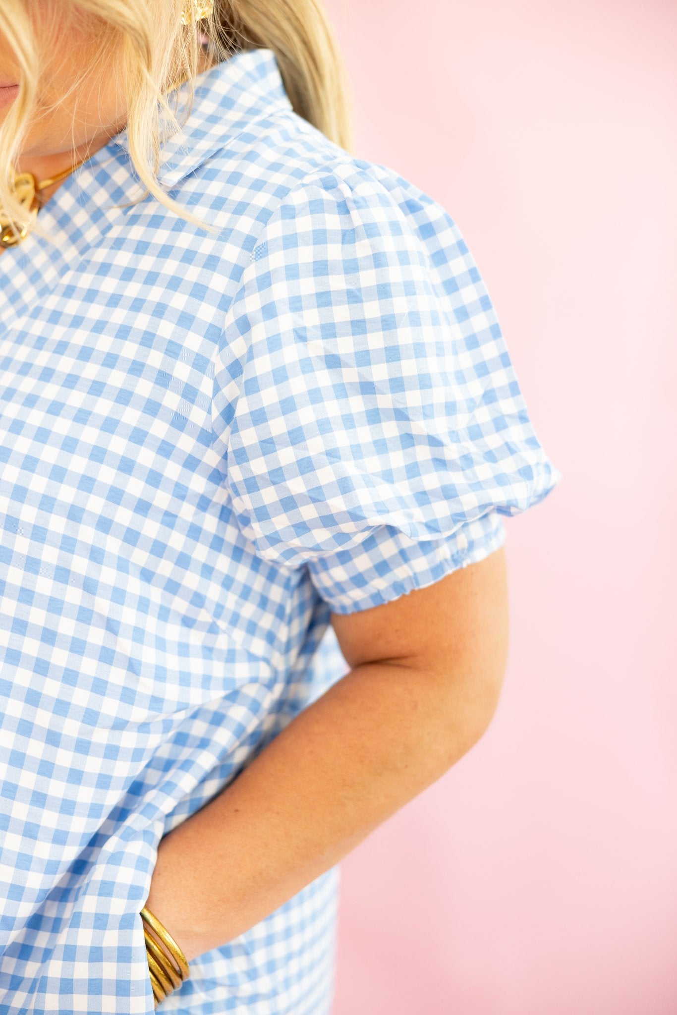 Blue Summer Picnic Midi