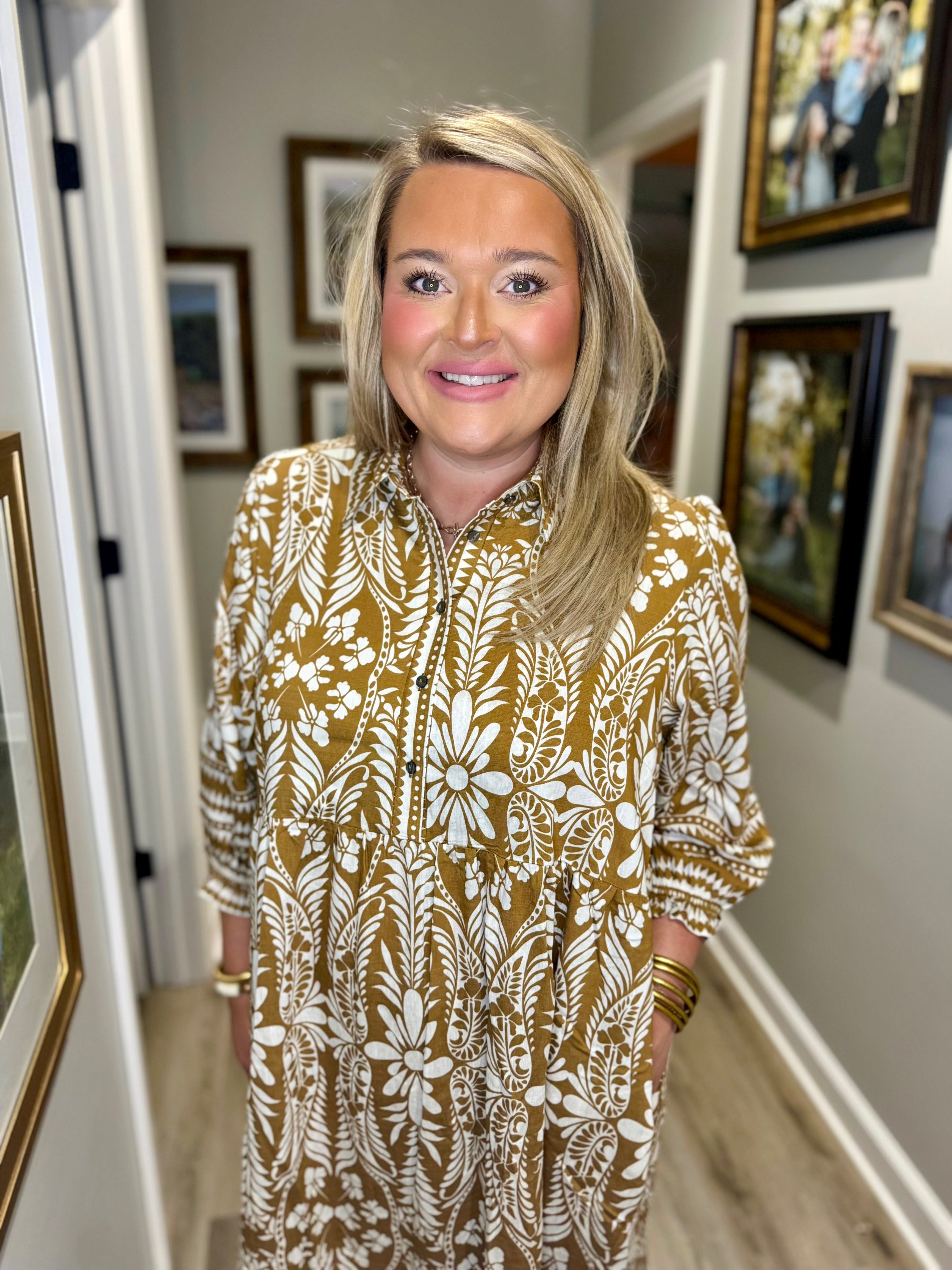 Golden Harvest Maxi Dress