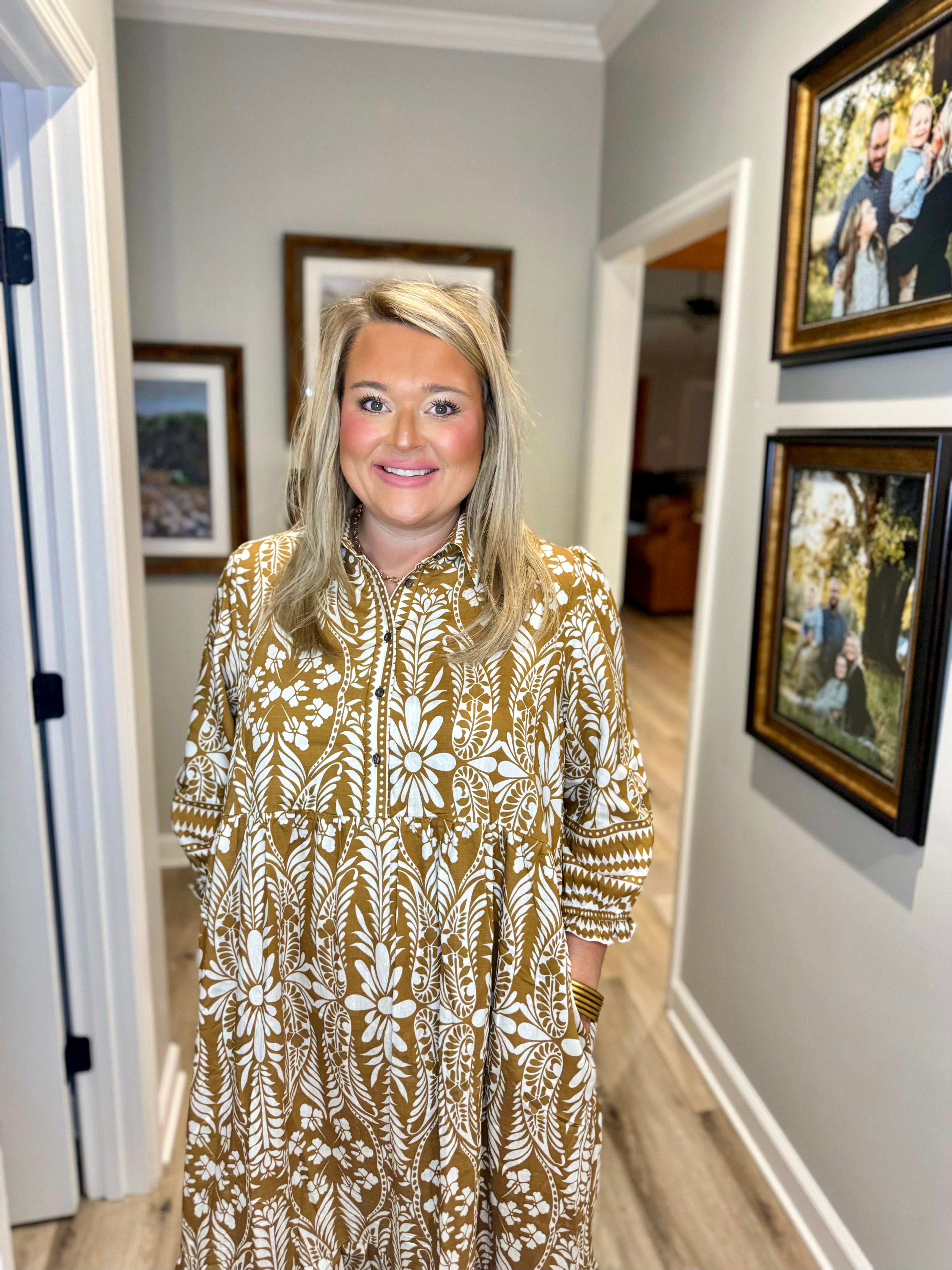 Golden Harvest Maxi Dress