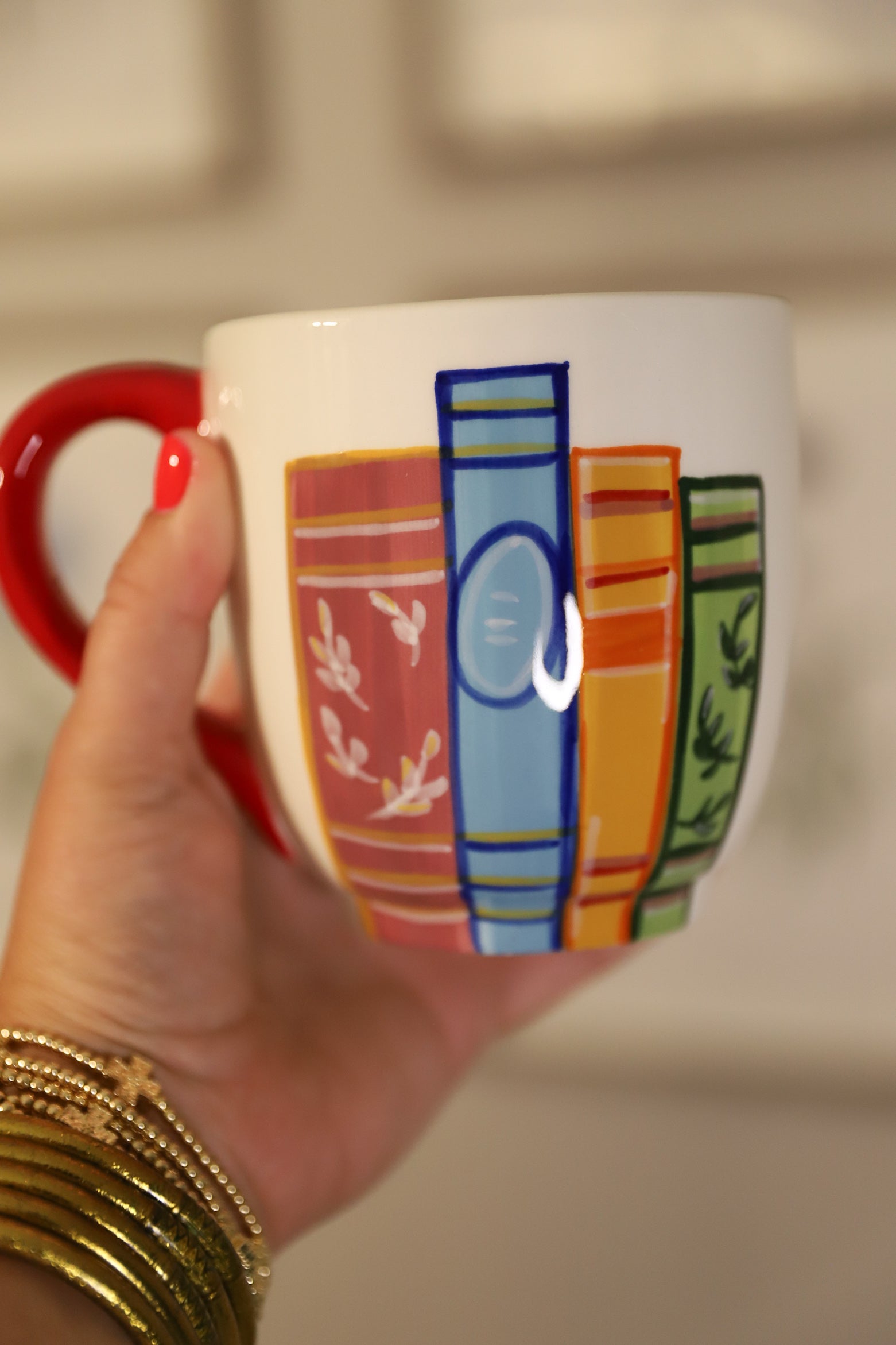 Stack of Knowledge Teacher Mug