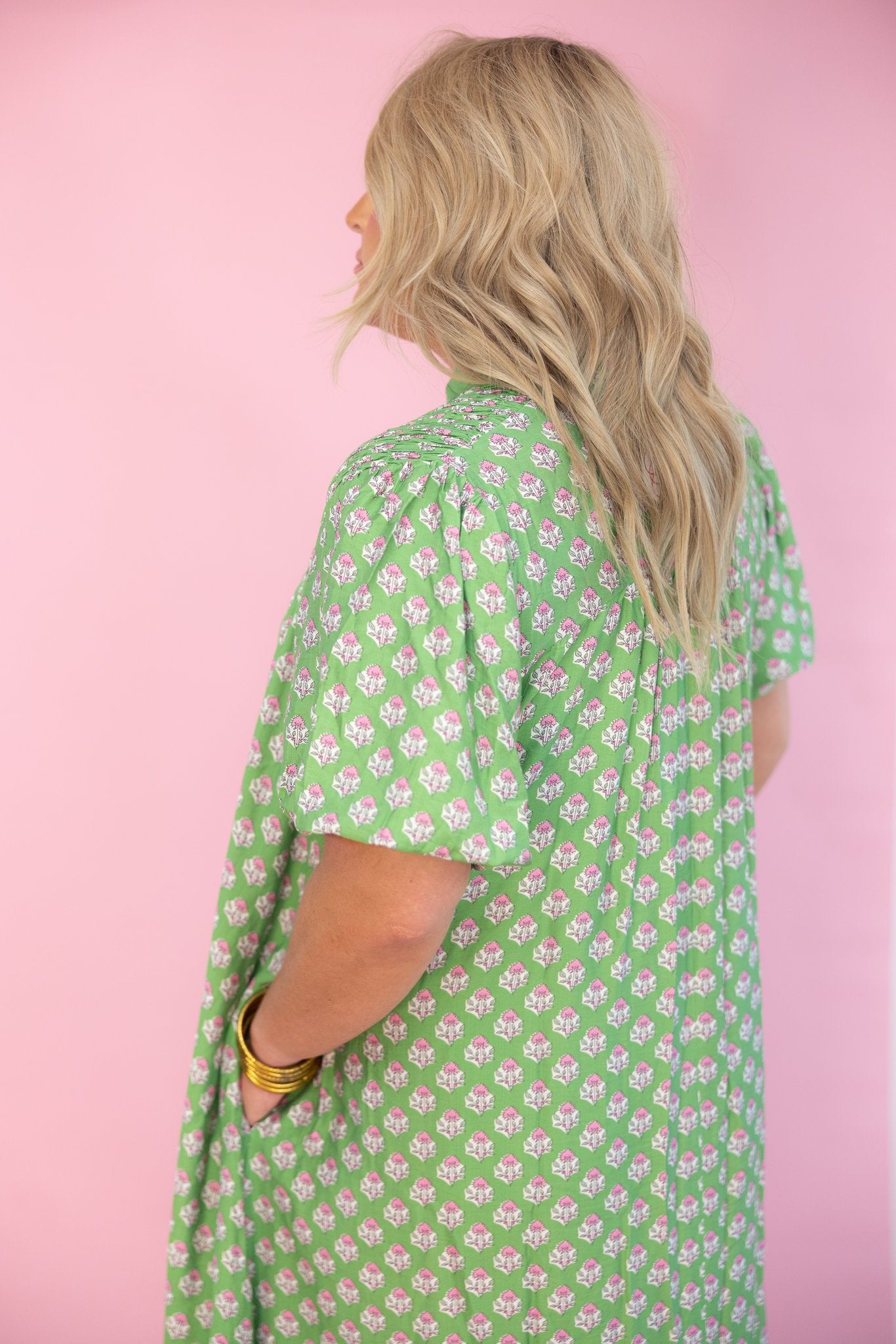 The Pretty in Green Maxi