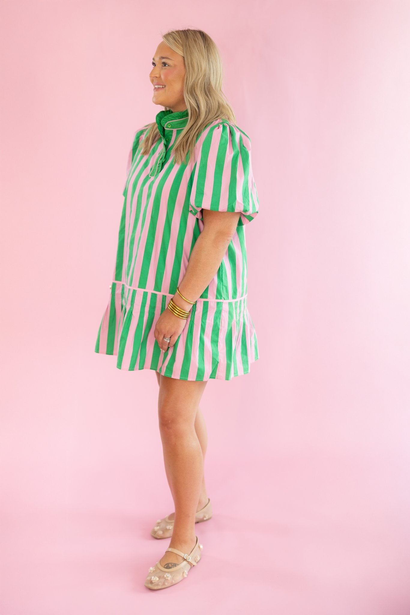 The Pink & Pine Dress