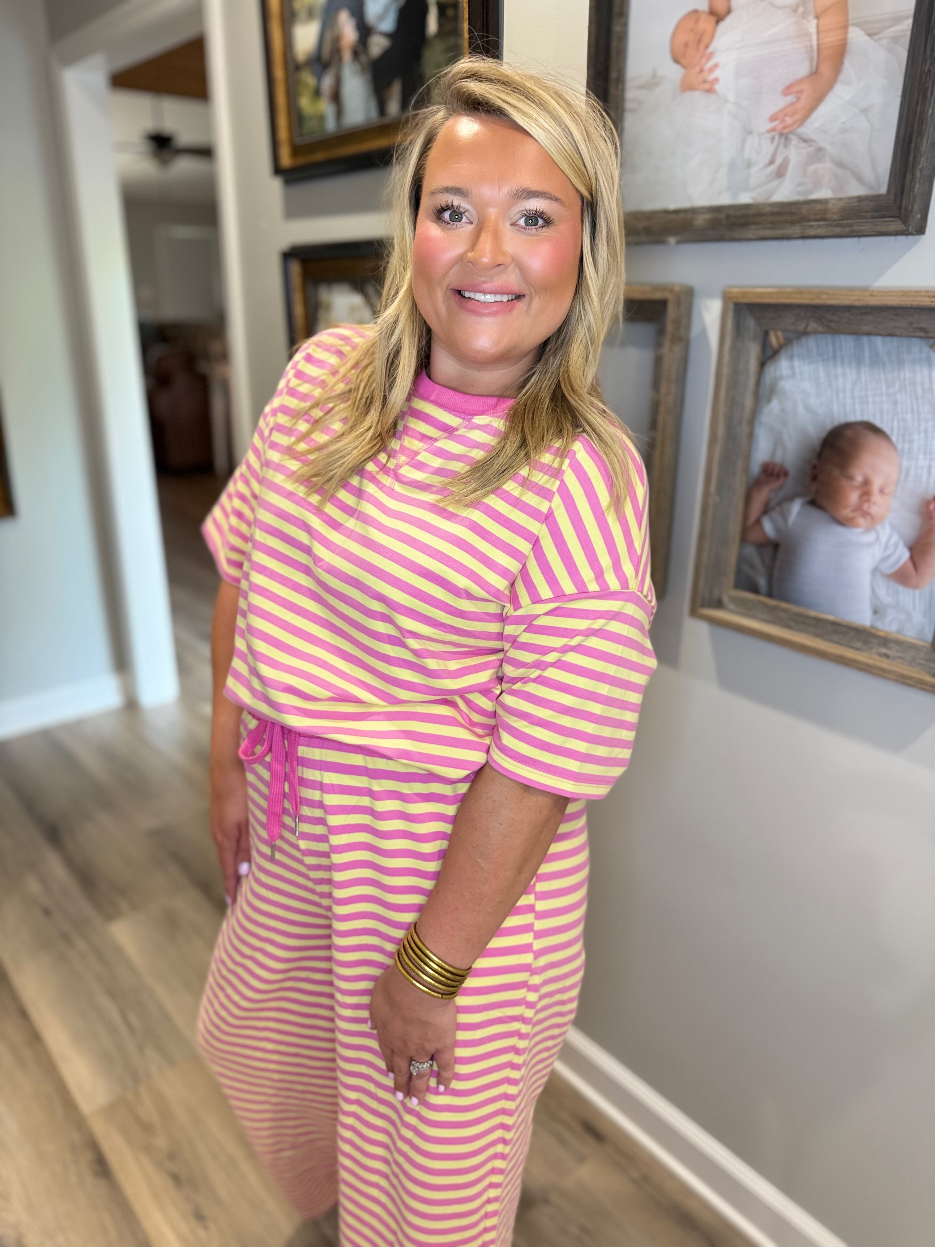Sunday Stripe Set