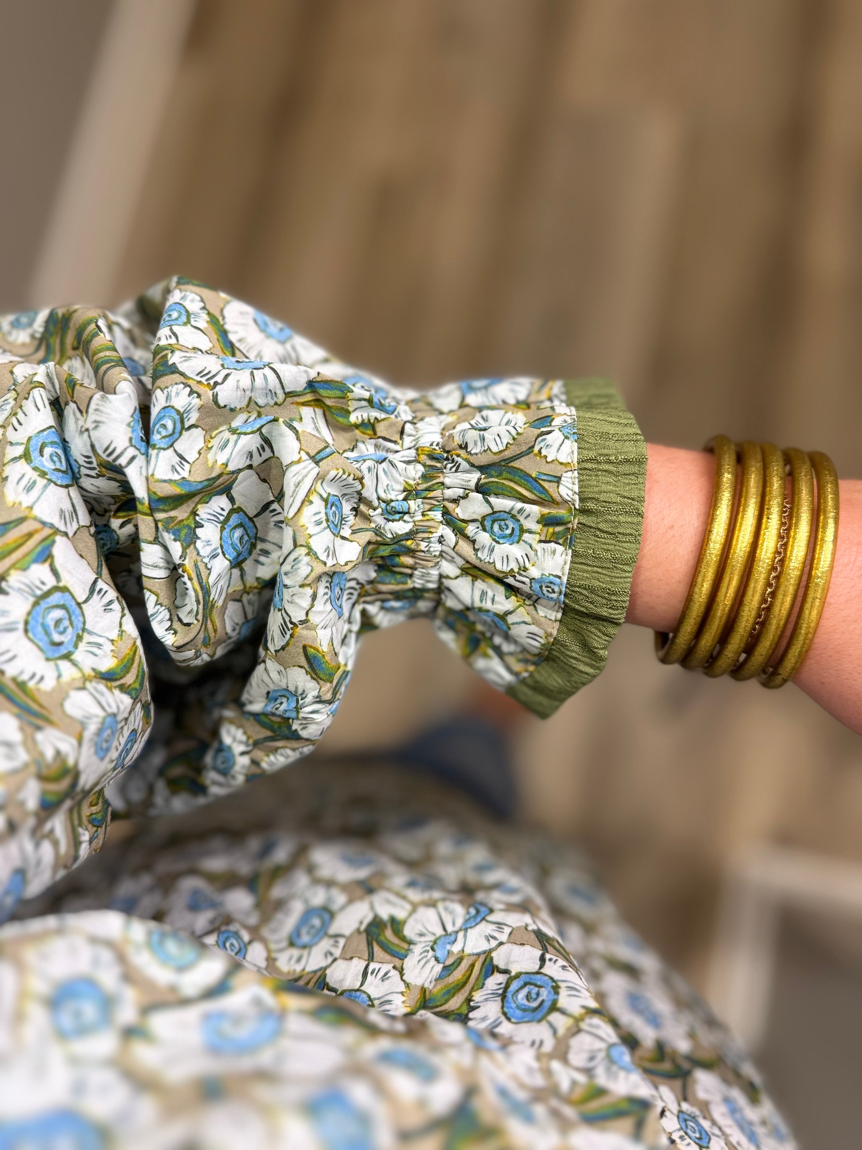 Olive Blossom Top