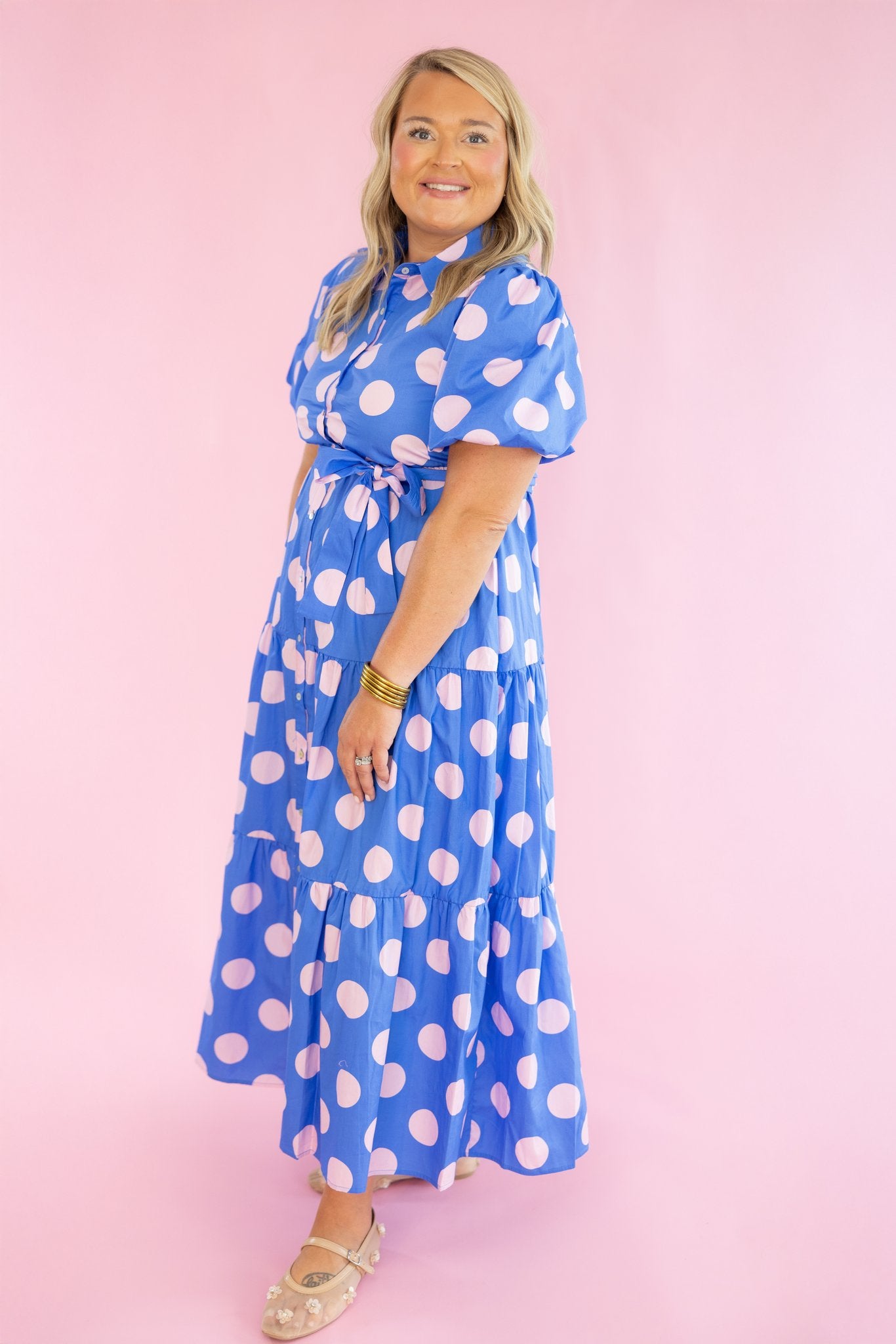 Dotty About You Maxi Dress