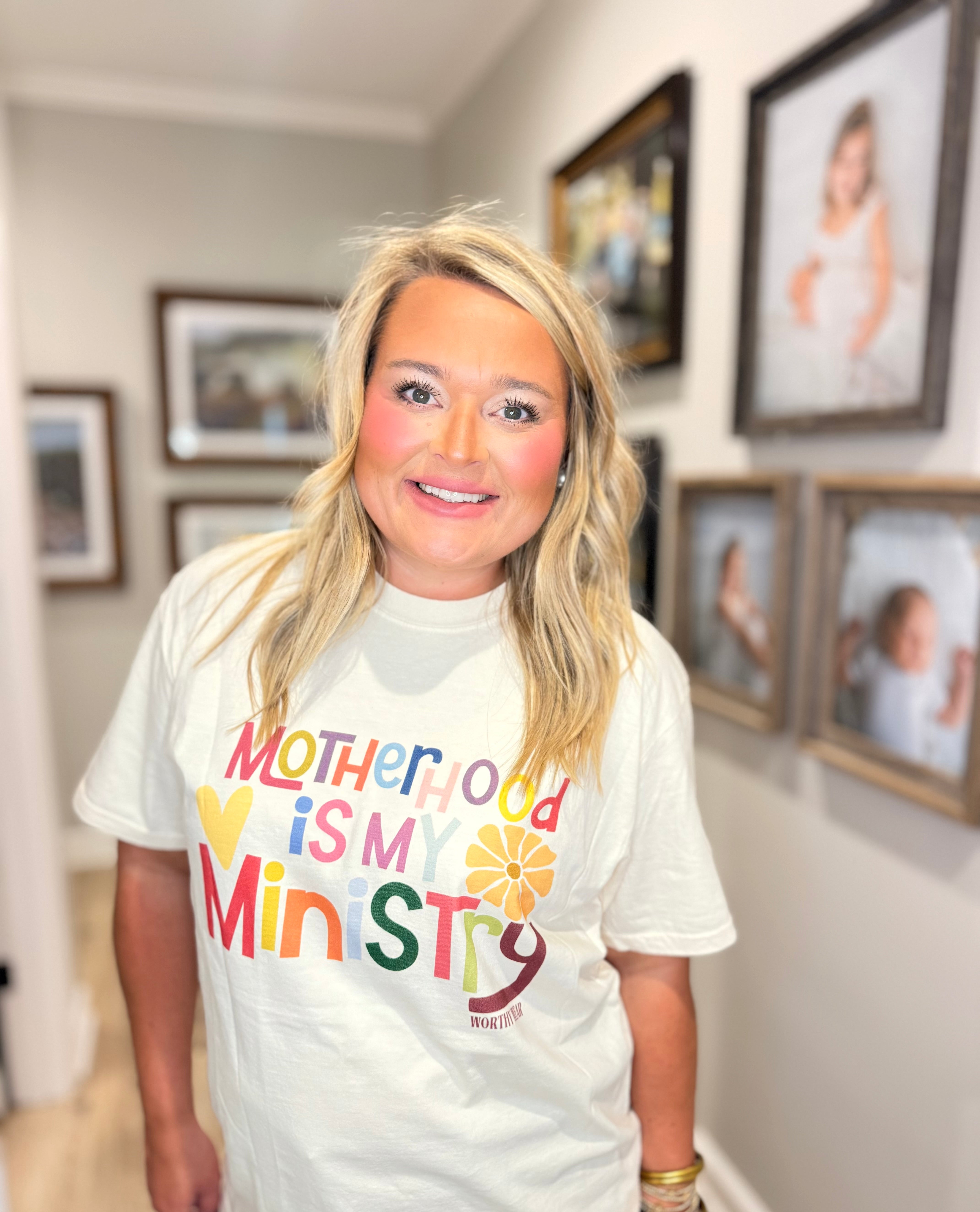 Motherhood is My Ministry Tee